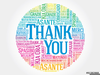 Free Thank You In Different Languages Clipart Image