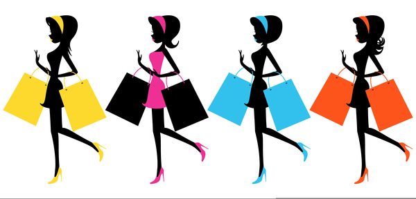 Shopping Diva Clipart | Free Images at Clker.com - vector clip art online,  royalty free & public domain