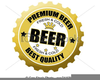 Beer Label Clipart Image
