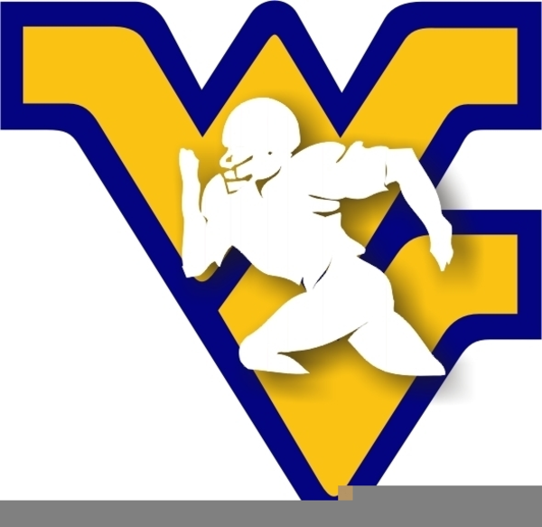 wvu football clipart