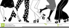 Film Strip With Dance Silhouette Clipart Image