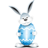 Bunny Egg Blue 1 Image