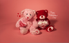 Teddy Bear Valetine Clipart Image
