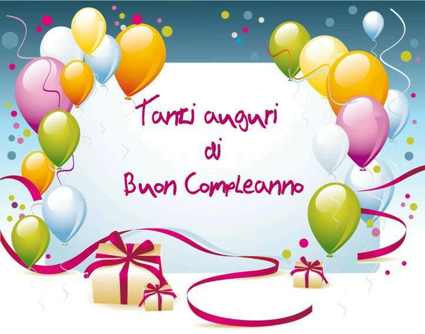 Clipart Animate Buon Compleanno | Free Images at Clker.com - vector clip art  online, royalty free & public domain