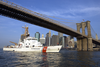 Coast Guard Patrols Brooklyn Bridge Area Image