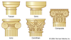 Roman Doric Capital Clipart Image
