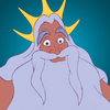 Disney King Triton Clipart Image