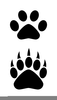 Clipart Bear Paw Image