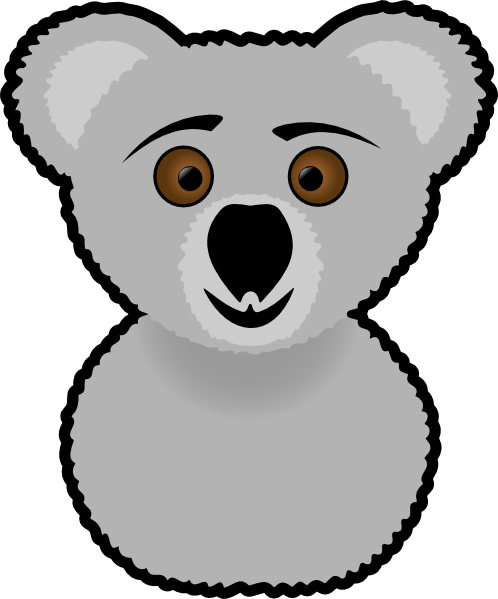 Koala Clip Art At Clker Vector Clip Art Online Royalty Free