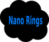 Nano Rings Cloud Clip Art