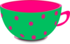Pink And Green Clip Art