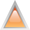Led Triangular Orange Clip Art