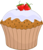Strawberry Cupcake 2 Clip Art