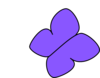 Blue/purple Butterfly Clip Art