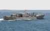 The Military Sealift Command Combat Stores Ship Usns Niagara Falls (t-afs 3) Is Currently Deployed To The Middle East Clip Art
