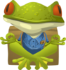 Inhabitants Npc Yoga Frog Clip Art