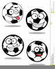Cartoon Smiling Faces Clipart Image