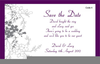 Free Printable Wedding Invitation Clipart Image