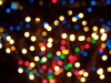 Out Of Focus Christmas Lights Image