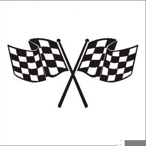 Nascar Checkered Flag Clipart | Free Images at Clker.com - vector clip art  online, royalty free & public domain