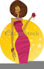 Dancing African American Clipart Image