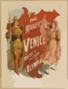Imre Kiralfy S Brilliant Production, Venice, The Bride Of The Sea At Olympia Clip Art