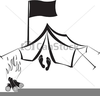 Free Camping Clipart Image