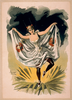 [woman In Dance Costume Dancing On Flower] Image