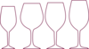 Wine Glasses Clip Art