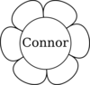 Connor Window Flower 1 Clip Art