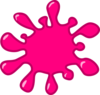 Pink Splash Clip Art