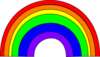 Thicker Rainbow Clip Art