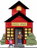 Clipart Of School Houses Image