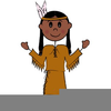 Pilgrim And Native American Clipart Image
