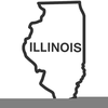 Free State Of Illinois Clipart Image