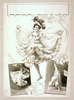 [woman Dancing In Two Scenes, Performing Acrobatics In Third] Image
