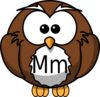 Mm Owl Clip Art