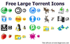 Free Large Torrent Icons Image