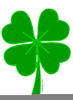 Free Four Leaf Clover Clipart Image