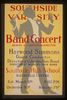 Southside Varsity Band Concert, Harvey A. Sartorius, Director, Southside High School, Rockville Centre Harwood Simmons, Guest Conductor. Image