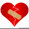 Free Broken Heart Clipart Image