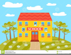 Clipart School Windows Building Image