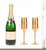 Champagne Bottle Image Clipart Image