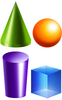 Free Clipart Geometric Solids Image