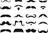 Moustache Styles Clipart Image