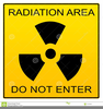 Radiation Signs Clipart Image
