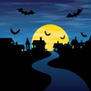 Scary Animated Halloween Clipart Image