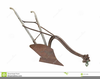 Horse And Plow Clipart Image