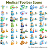 Medical Toolbar Icons Image