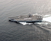 Uss Abraham Lincoln (cvn 72) Spells Out  Ready Now  On The Ship Image